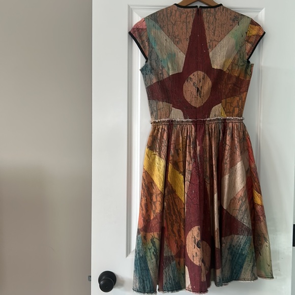 Making the Cut Carnaval Printed Fit & Flare Dress - Picture 9 of 16